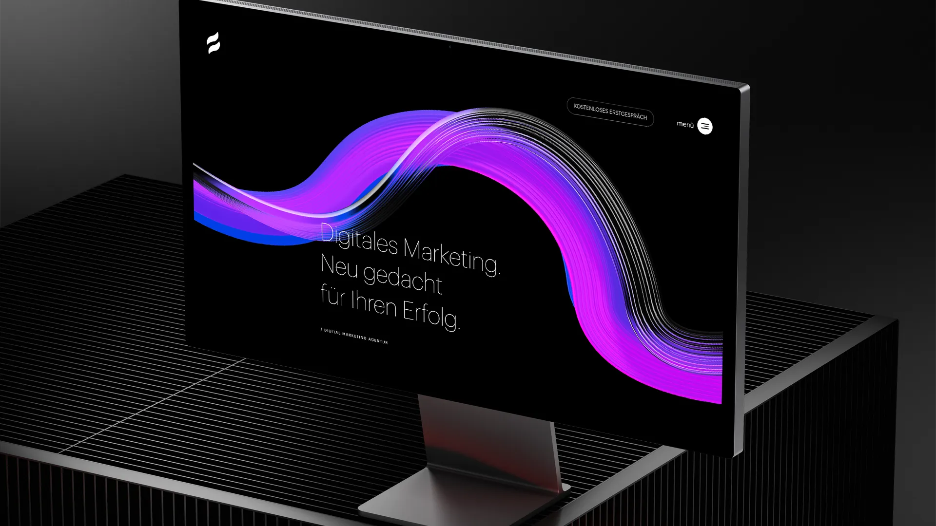 Webdesign und Webentwicklung Mockup für eine responsive, benutzerfreundliche Firmenwebsite